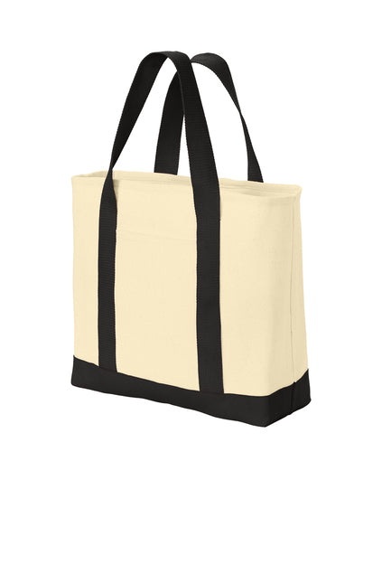 Port Authority® Ideal Twill Two-Tone Shopping Tote