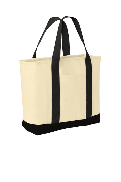 Port Authority® Ideal Twill Two-Tone Shopping Tote