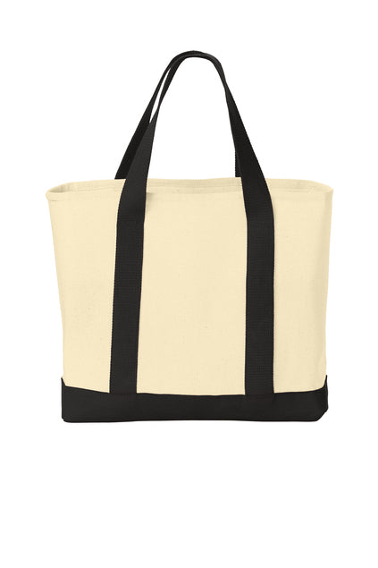Port Authority® Ideal Twill Two-Tone Shopping Tote