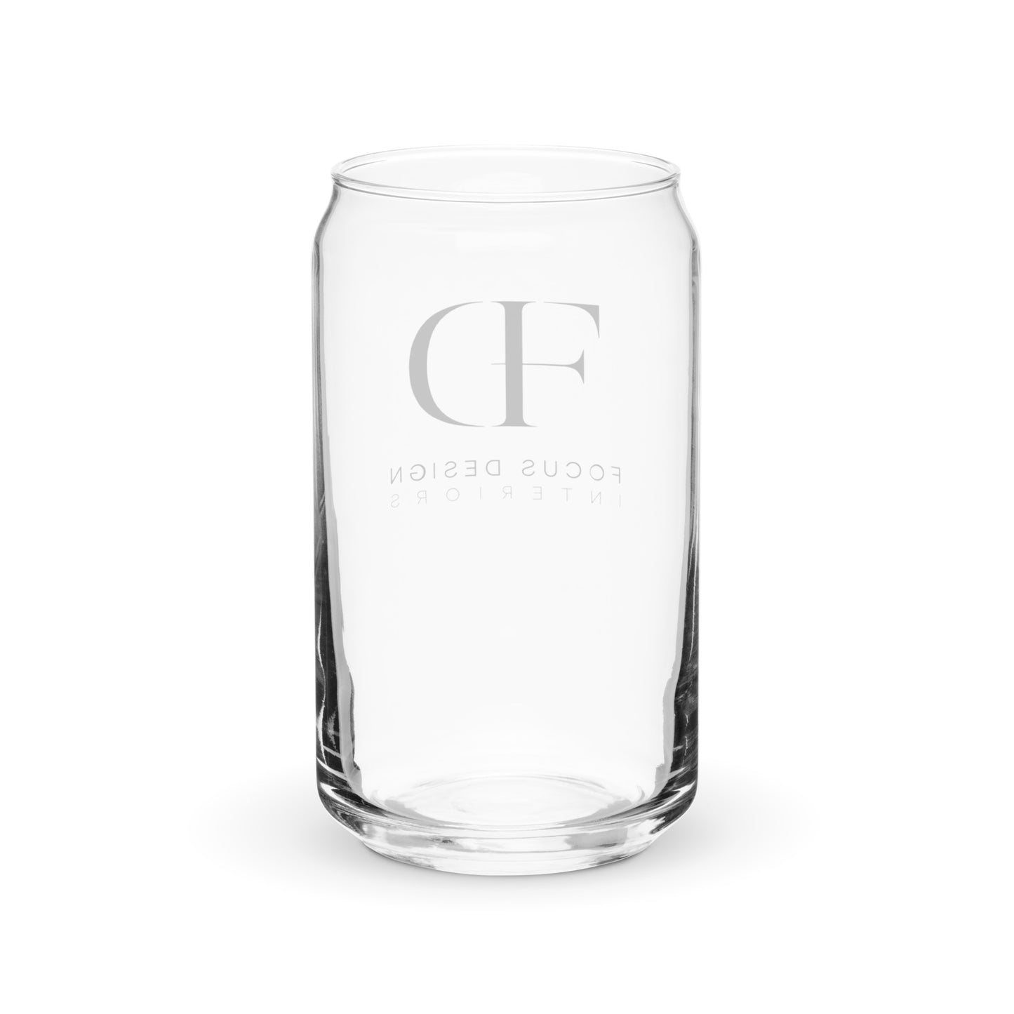 Can-shaped glass