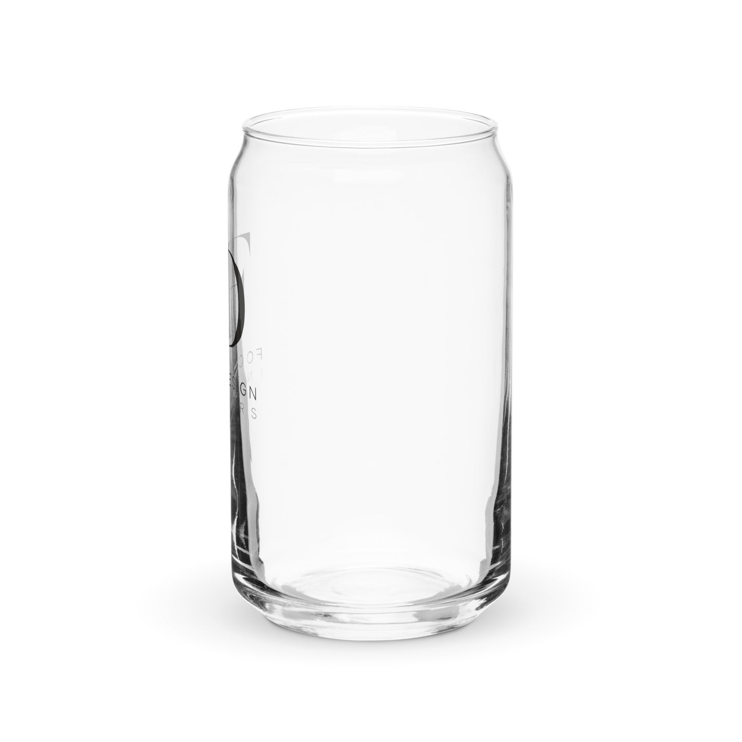 Can-shaped glass