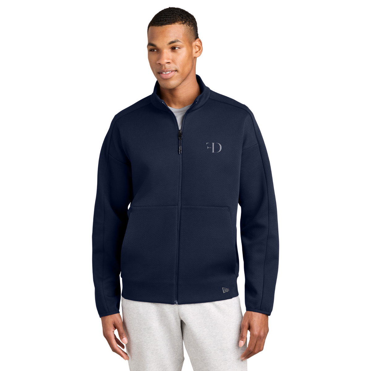 New Era Double Back Full-Zip — model