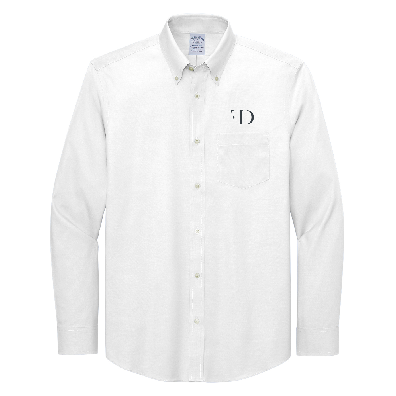 Brooks Brothers® Wrinkle-Free Stretch Pinpoint Shirt