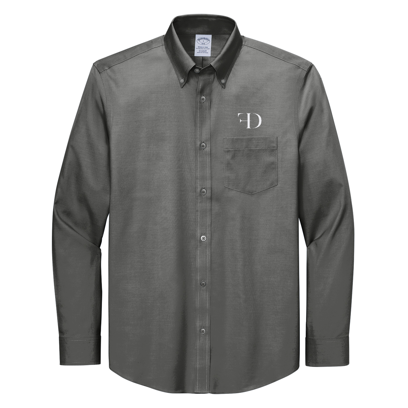 Brooks Brothers® Wrinkle-Free Stretch Pinpoint Shirt