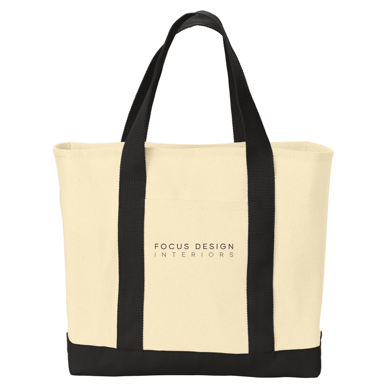 Port Authority® Ideal Twill Two-Tone Shopping Tote
