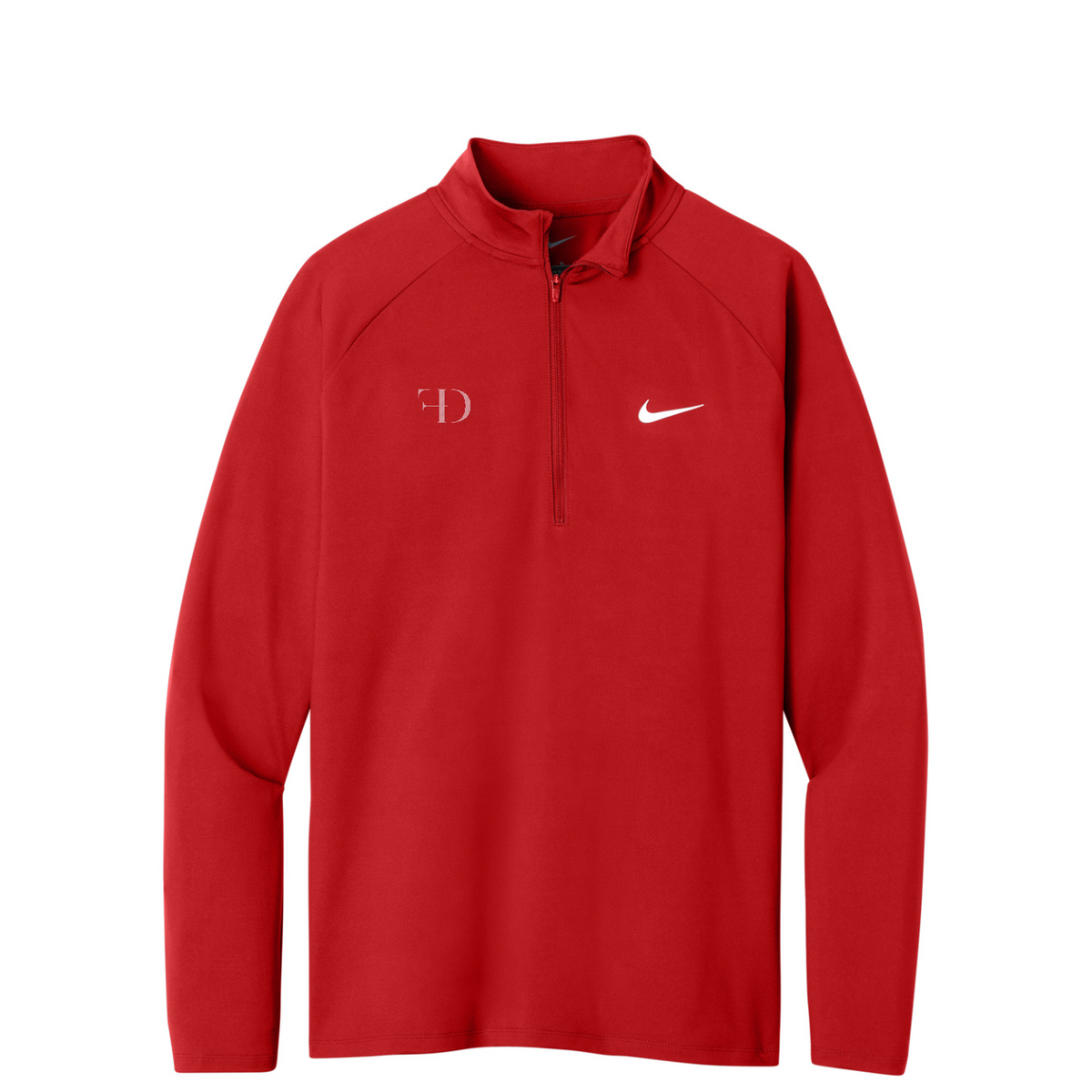 Nike Dri-FIT Stride 1/2-Zip — Scarlet