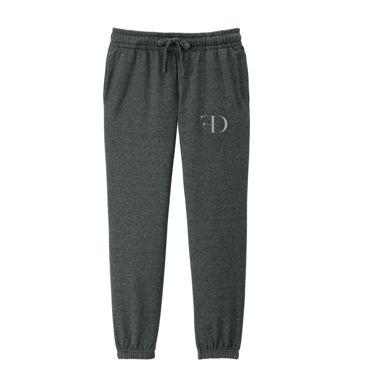 District Women's V.I.T. Fleece Sweatpant — Heathered Charcoal
