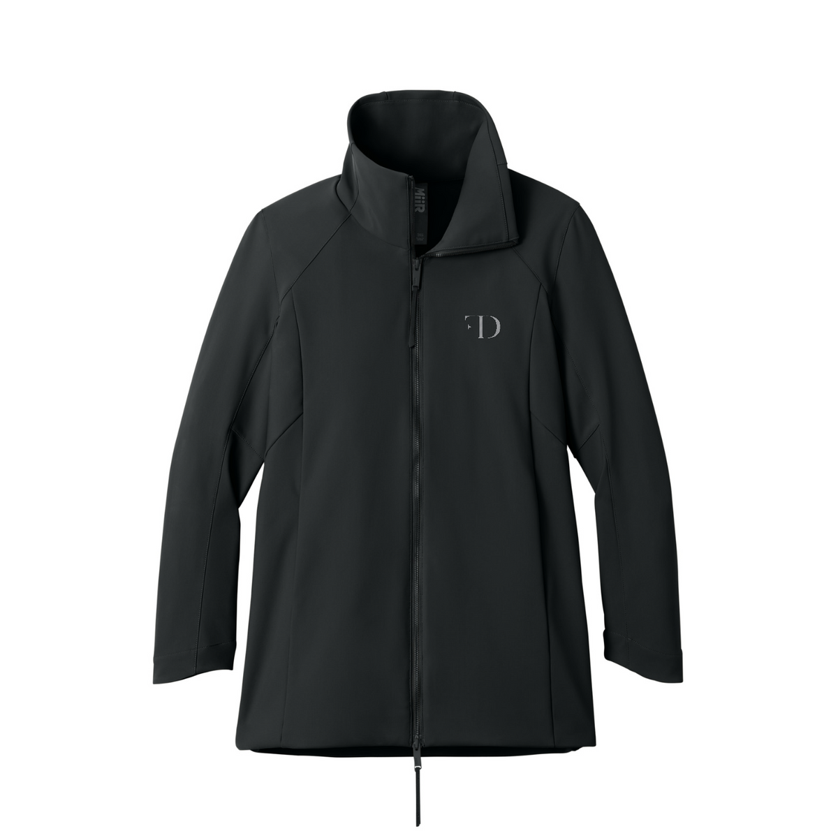 MiiR Women's Nozawa Full-Zip Soft Shell — Pitch Black