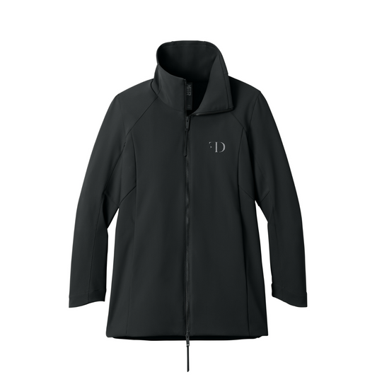 MiiR Women's Nozawa Full-Zip Soft Shell — Pitch Black