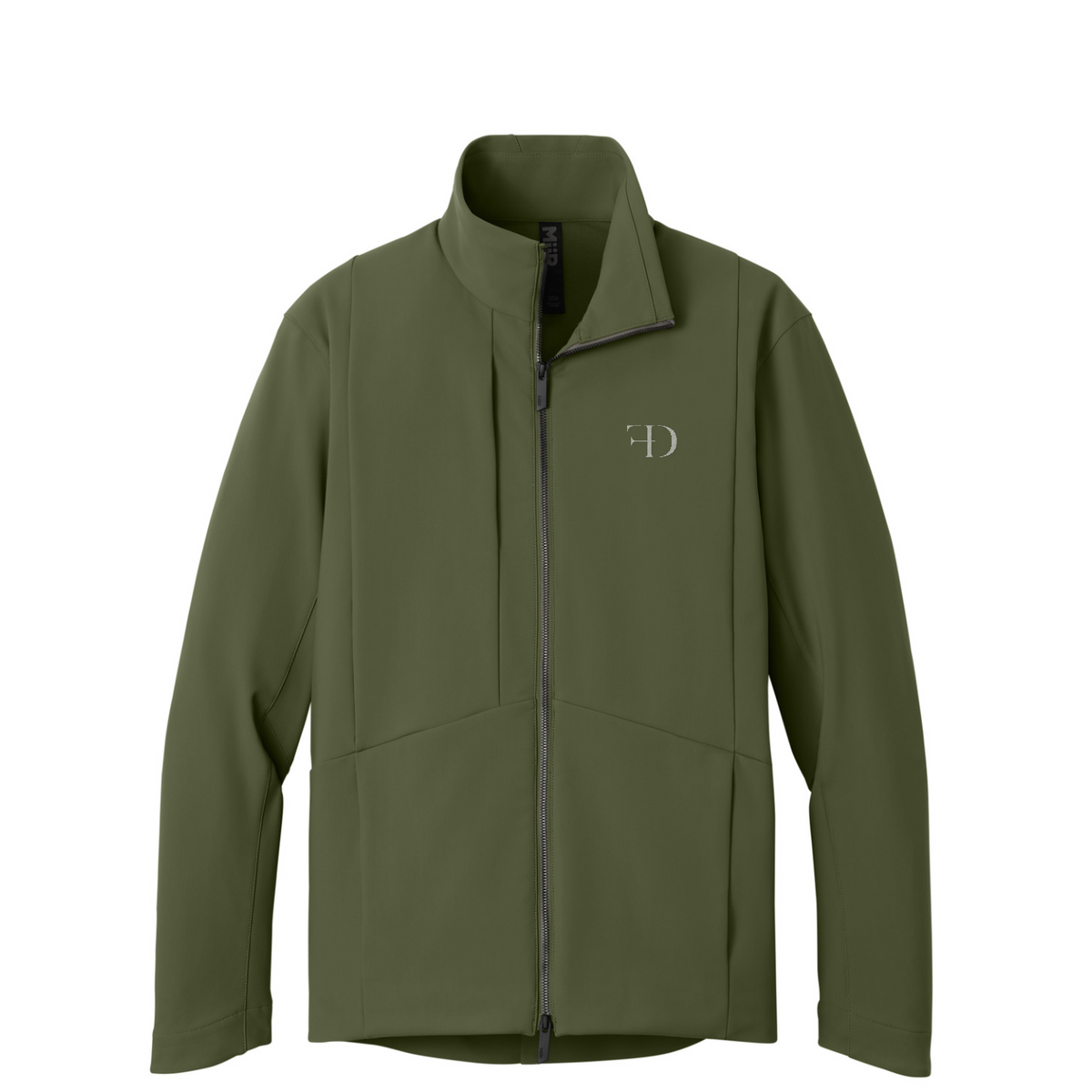 MiiR Nozawa Full-Zip Soft Shell — Forest Moss