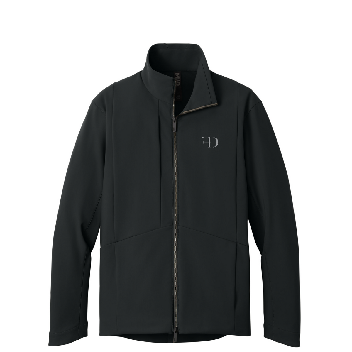 MiiR Nozawa Full-Zip Soft Shell — Pitch Black