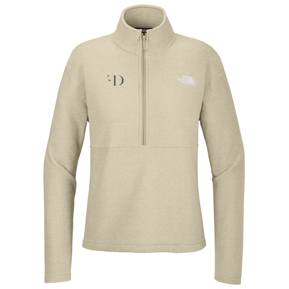 The North Face Women's Textured Pine Grove 1/2-Zip — Gravel Heather