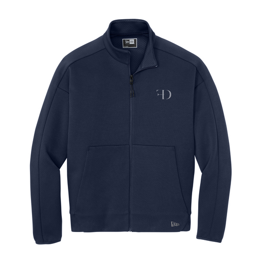 New Era Double Back Full-Zip — True Navy