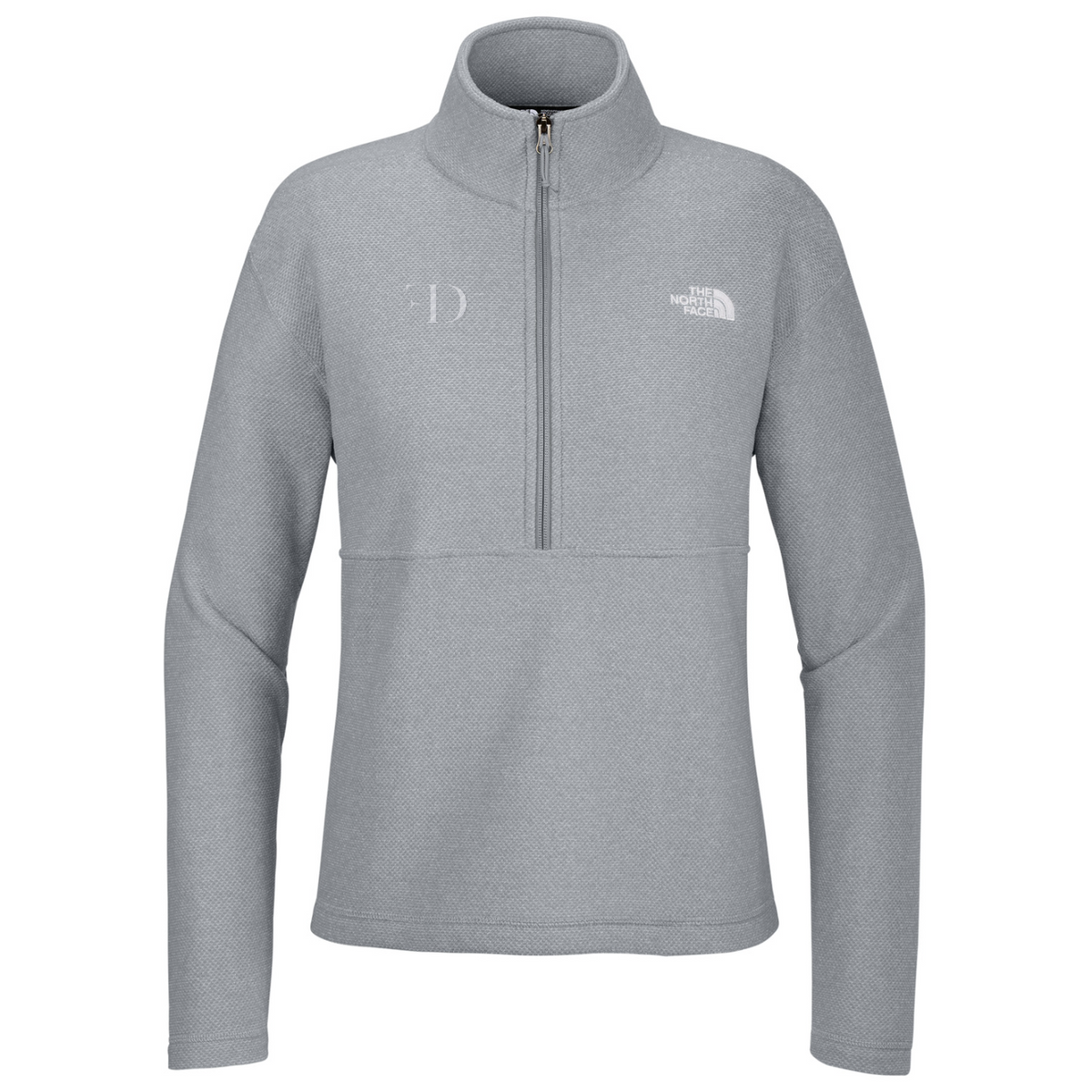 The North Face Women's Textured Pine Grove 1/2-Zip — TNF Light Grey Heather