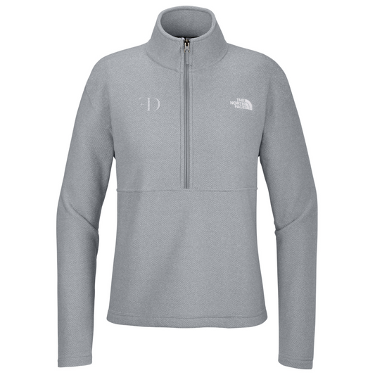 The North Face Women's Textured Pine Grove 1/2-Zip — TNF Light Grey Heather