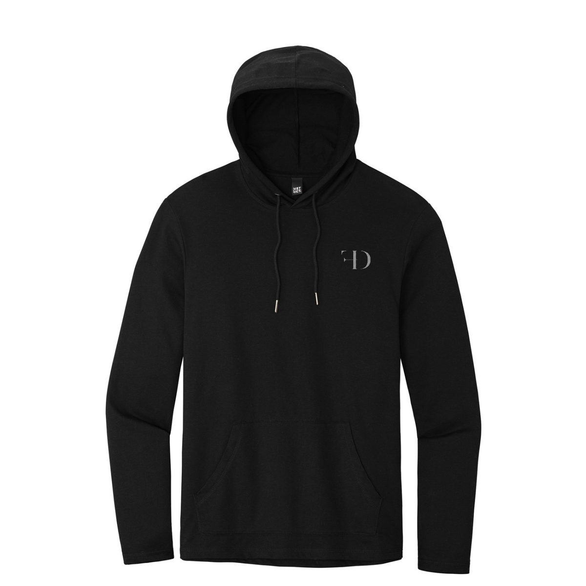 District  Featherweight French Terry  Hoodie — Black