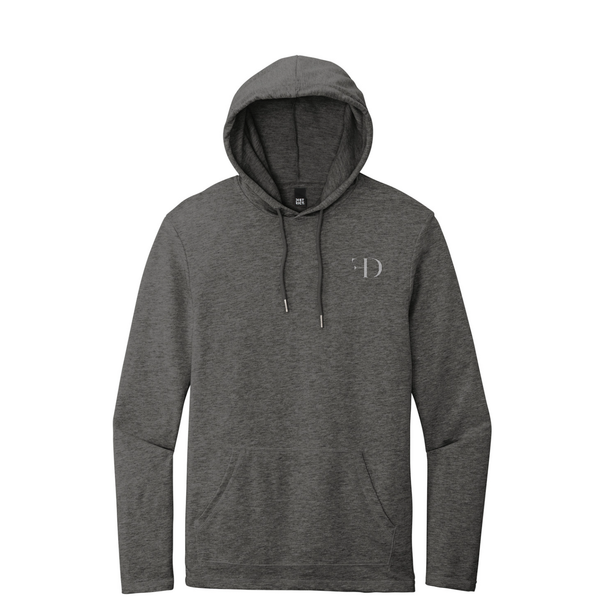 District  Featherweight French Terry  Hoodie — Washed Coal