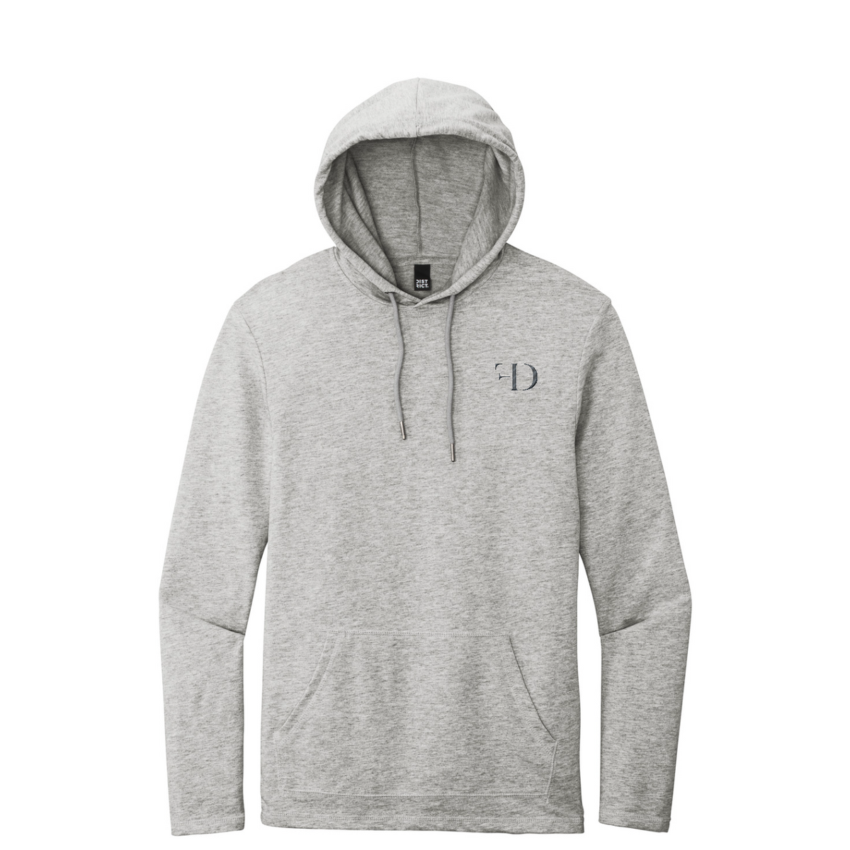 District  Featherweight French Terry  Hoodie — Light Heather Grey