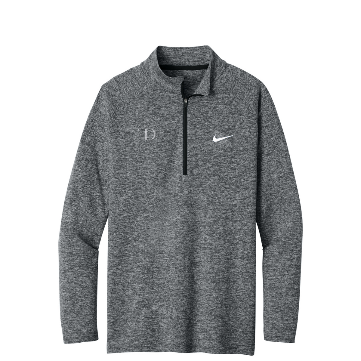 Nike Dri-FIT Stride 1/2-Zip — Black Heather