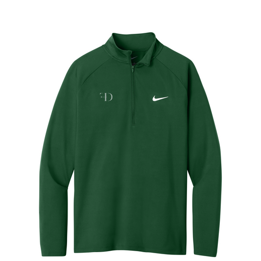 Nike Dri-FIT Stride 1/2-Zip — Dark Green