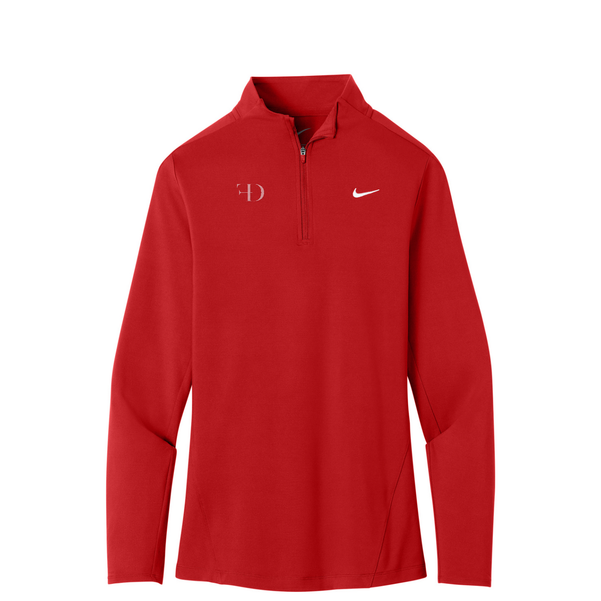 Nike Women's Dri-FIT Stride 1/2-Zip — Scarlet