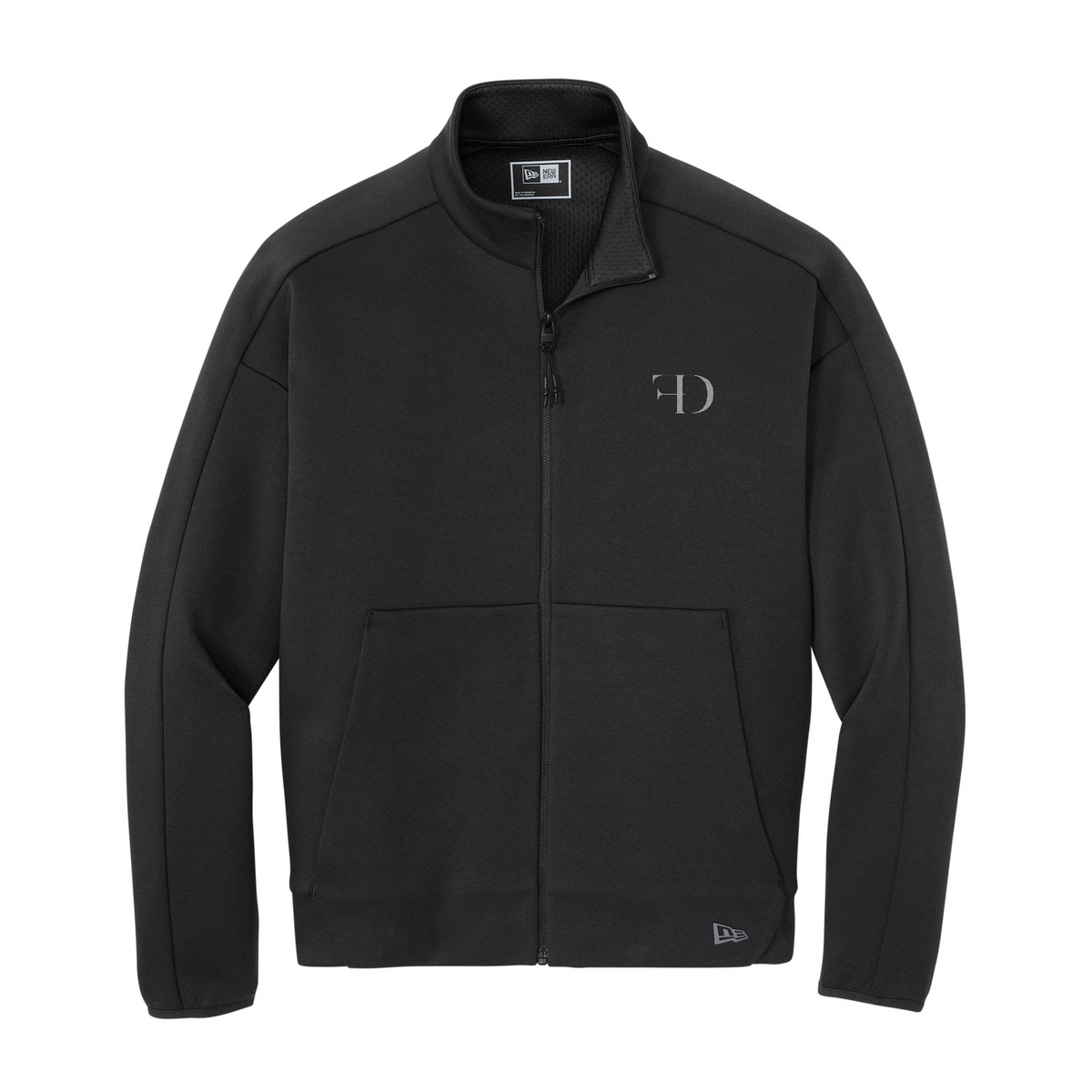 New Era Double Back Full-Zip — Black