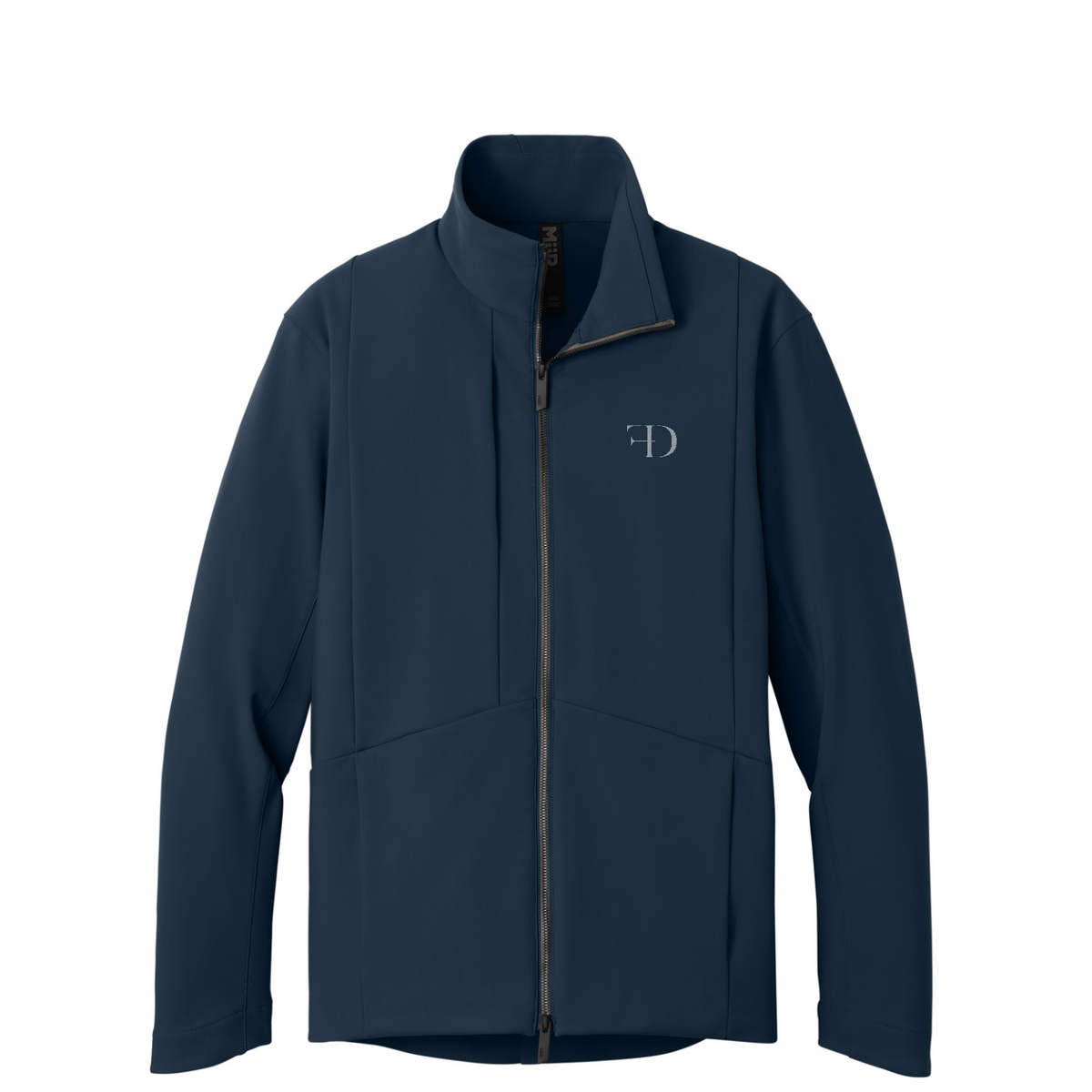 MiiR Nozawa Full-Zip Soft Shell — Indigo Navy