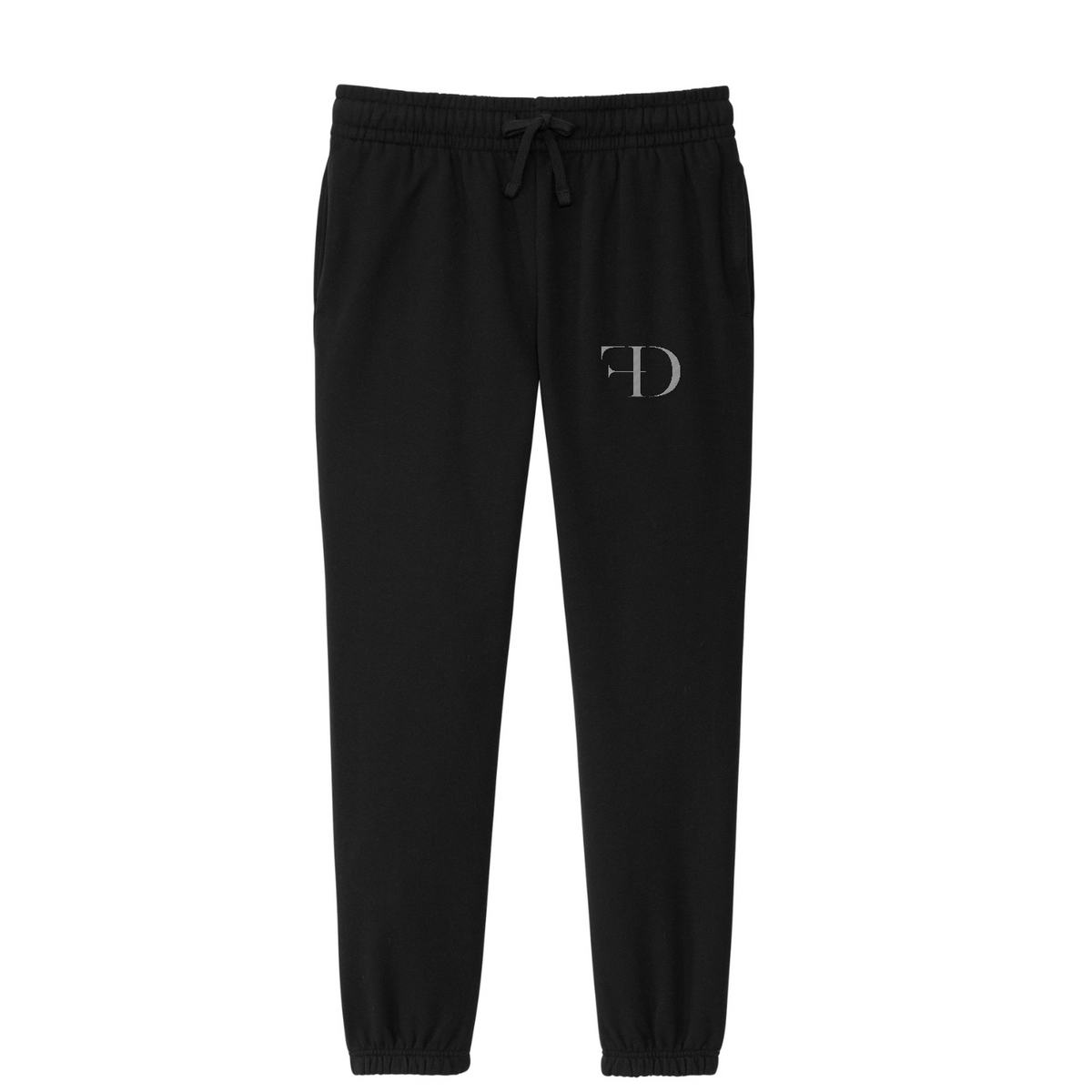 District Women's V.I.T. Fleece Sweatpant — Black