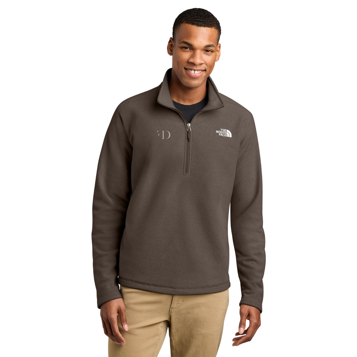 The North Face Textured Pine Grove 1/2-Zip — model