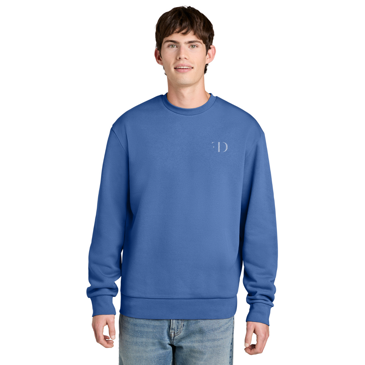 District MelloFleece Crew — model