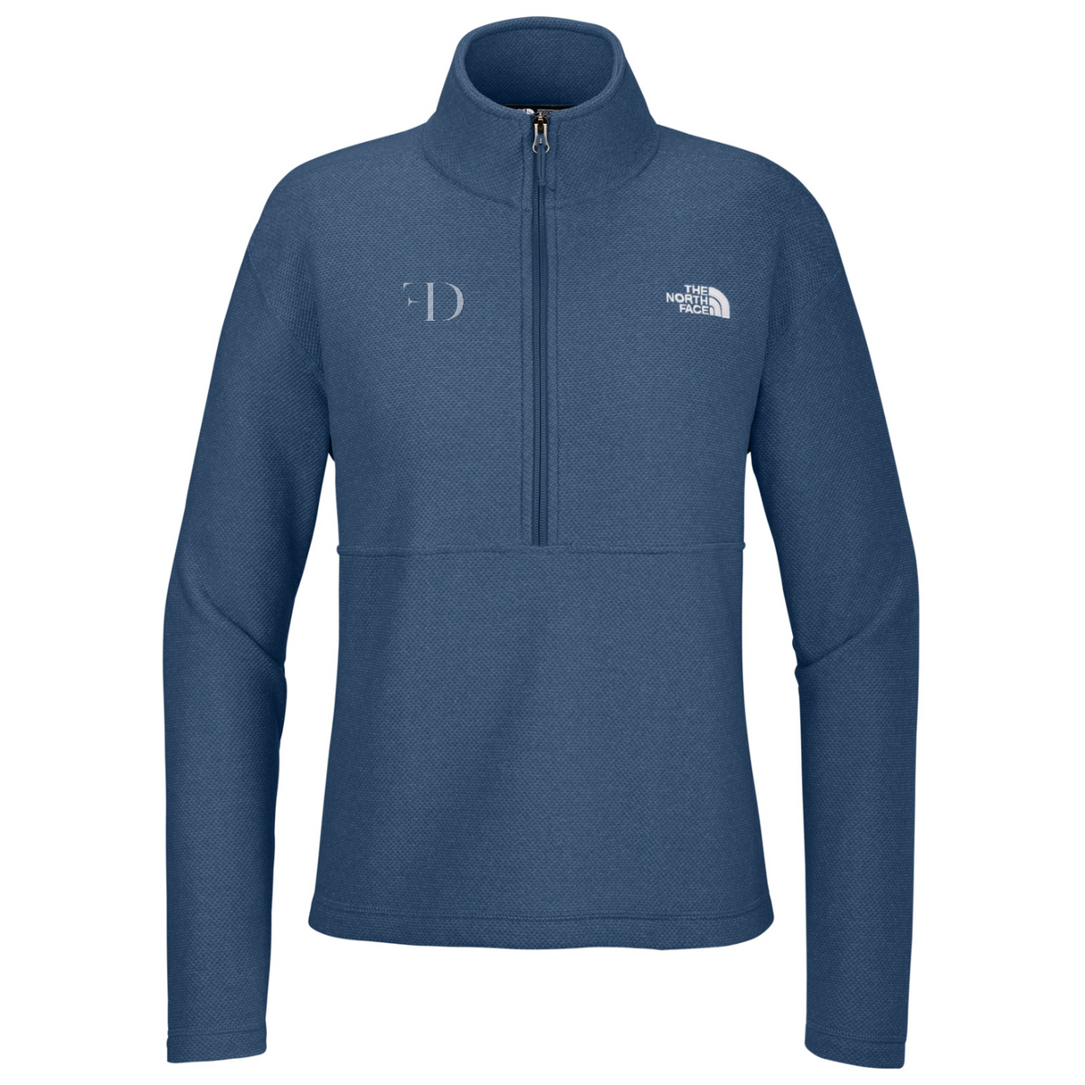 The North Face Women's Textured Pine Grove 1/2-Zip — Shady Blue Heather