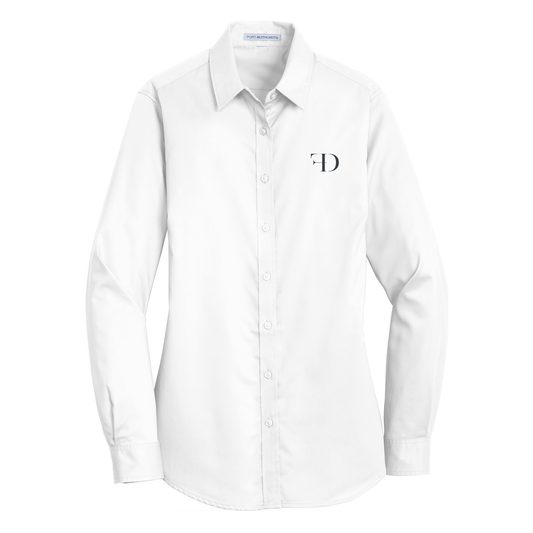 Port Authority® Women's SuperPro™ Twill Shirt