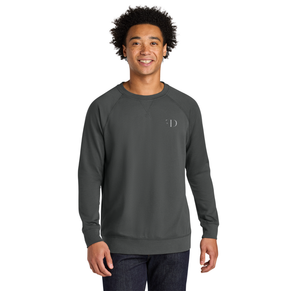 Next Level Apparel Laguna Raglan Sweatshirt — model