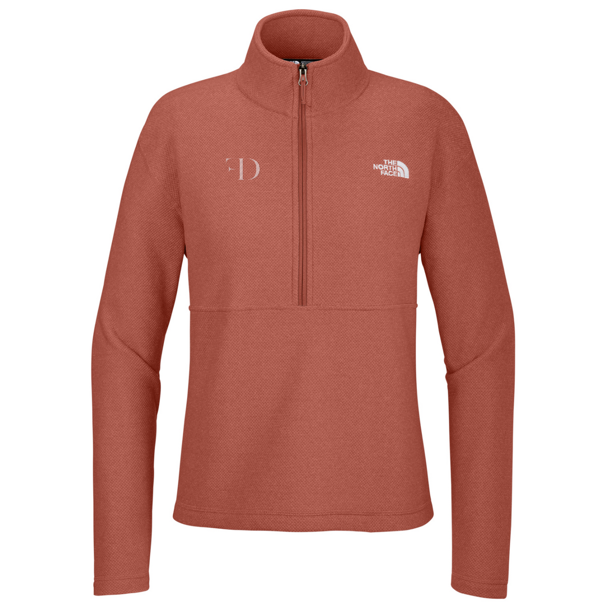 The North Face Women's Textured Pine Grove 1/2-Zip — Mars Dust Heather