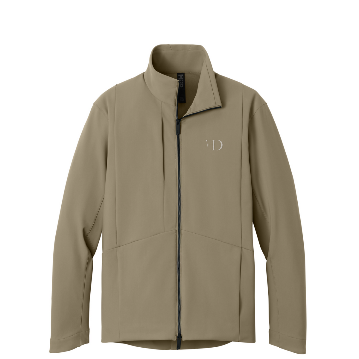 MiiR Nozawa Full-Zip Soft Shell — Truffle